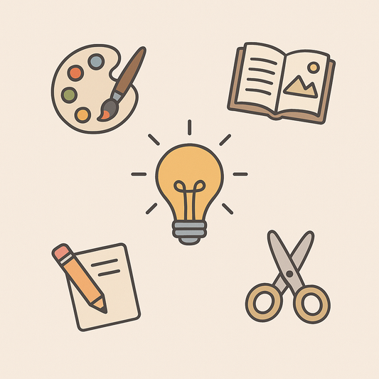 🖌️ 5 ideas para estimular la creatividad de tu peque desde casa